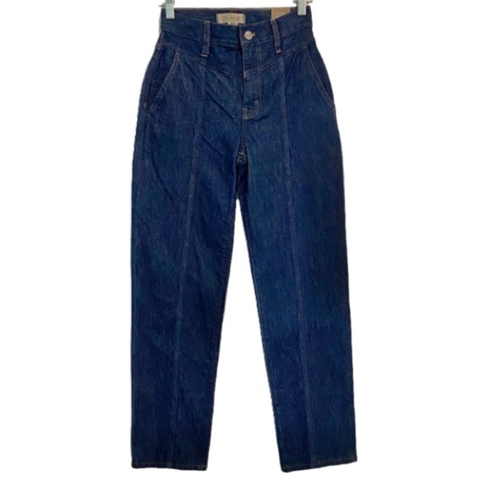Madewell The Perfect Vintage Straight Jean Seamed Version Greenhaven Size 23 NWT - Picture 3 of 16